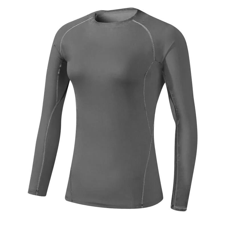 FANCEEY Base Layer Compression Long Sleeve T-Shirt Women's
