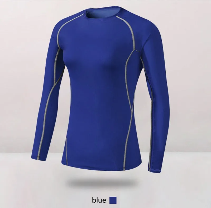 FANCEEY Base Layer Compression Long Sleeve T-Shirt Women's
