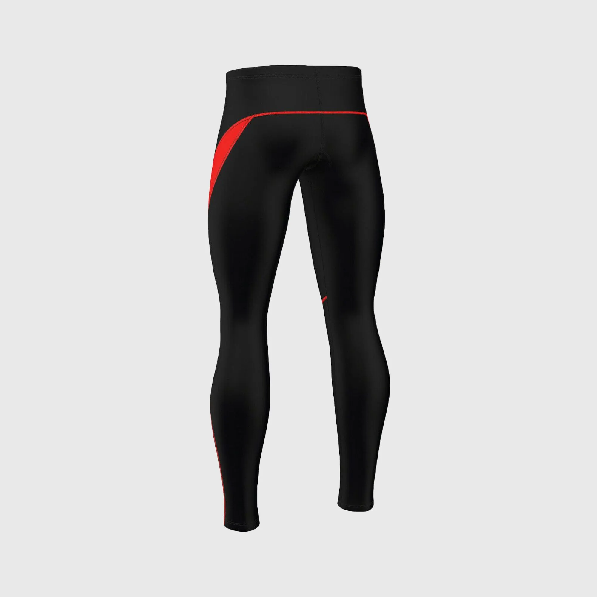 Fdx Viper Men's & Boy's Red Thermal Padded Cycling Tights