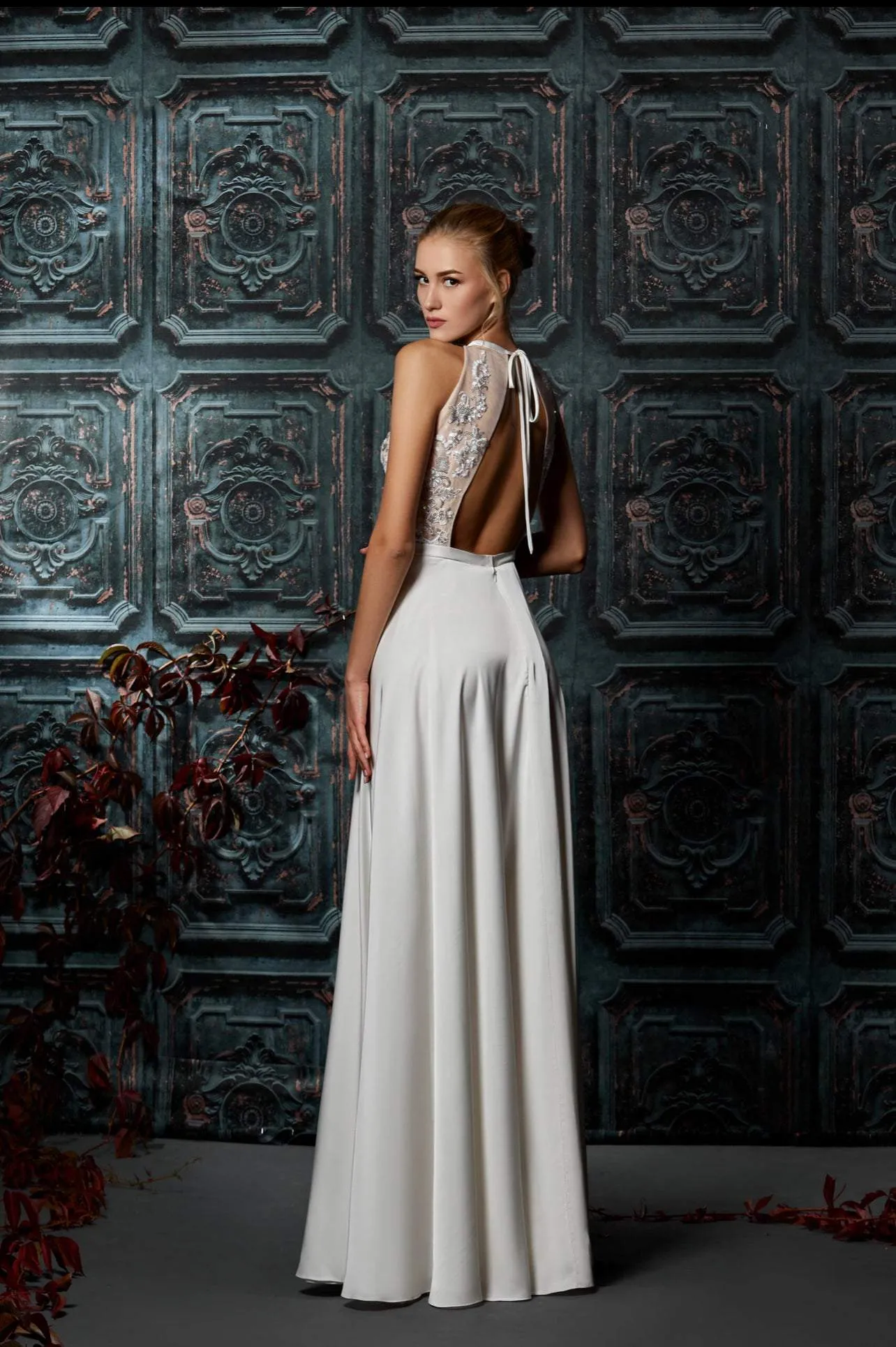 Fine White Wedding Dress