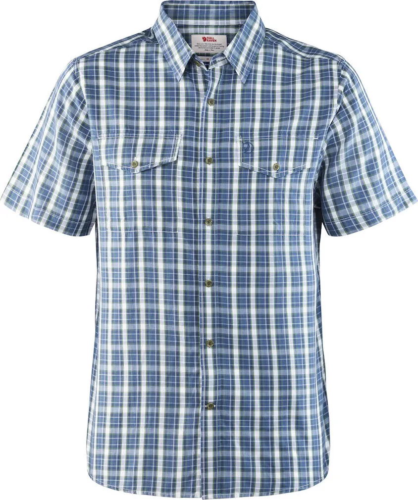 Fjällräven Men&#x27;s Abisko Cool Shirt SS Uncle Blue | Buy Fjällräven Men&#x27;s Abisko Cool Shirt SS Uncle Blue here | Outnorth