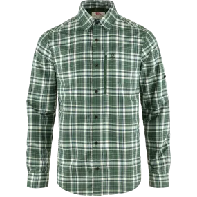 Fjällräven Men&#x27;s Abisko Hike Shirt Long Sleeve Chalk White-Deep Patina | Buy Fjällräven Men&#x27;s Abisko Hike Shirt Long Sleeve Chalk White-Deep Patina here | Outnorth