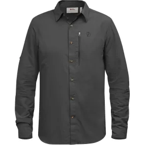 Fjällräven Men&#x27;s Abisko Hike Shirt Long Sleeve Dark Grey | Buy Fjällräven Men&#x27;s Abisko Hike Shirt Long Sleeve Dark Grey here | Outnorth