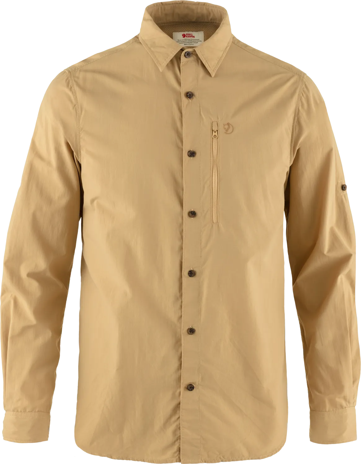 Fjällräven Men&#x27;s Abisko Hike Shirt Longsleeve Dune Beige | Buy Fjällräven Men&#x27;s Abisko Hike Shirt Longsleeve Dune Beige here | Outnorth