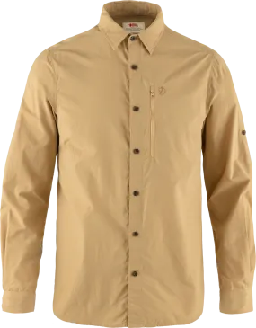 Fjällräven Men&#x27;s Abisko Hike Shirt Longsleeve Dune Beige | Buy Fjällräven Men&#x27;s Abisko Hike Shirt Longsleeve Dune Beige here | Outnorth