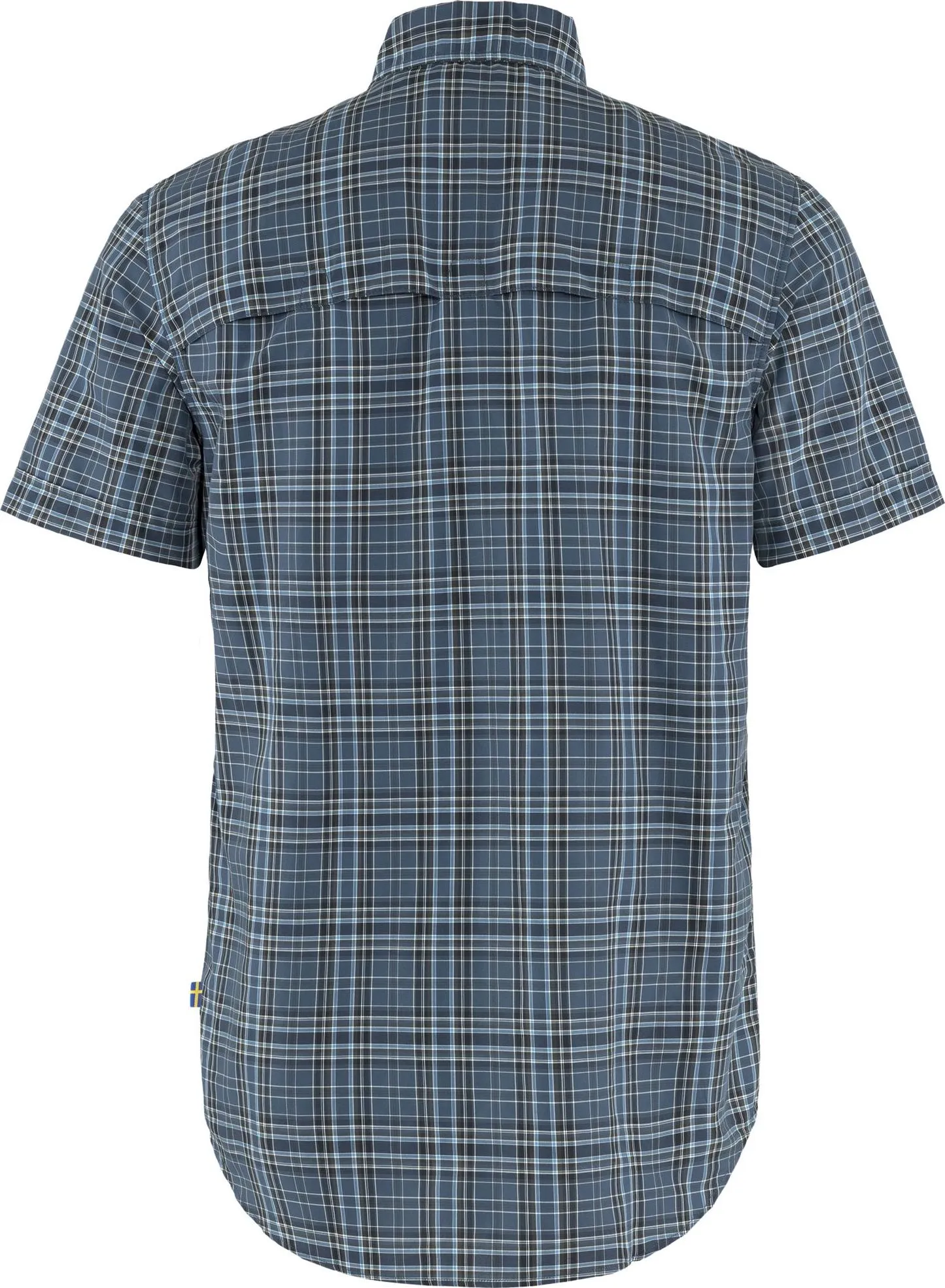 Fjällräven Men&#x27;s Abisko Hike Shirt Shortsleeve Indigo Blue/Dark Navy | Buy Fjällräven Men&#x27;s Abisko Hike Shirt Shortsleeve Indigo Blue/Dark Navy here | Outnorth