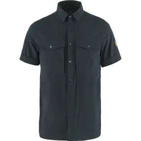Fjällräven Men&#x27;s Abisko Trekking Shirt SS Dark Navy | Buy Fjällräven Men&#x27;s Abisko Trekking Shirt SS Dark Navy here | Outnorth