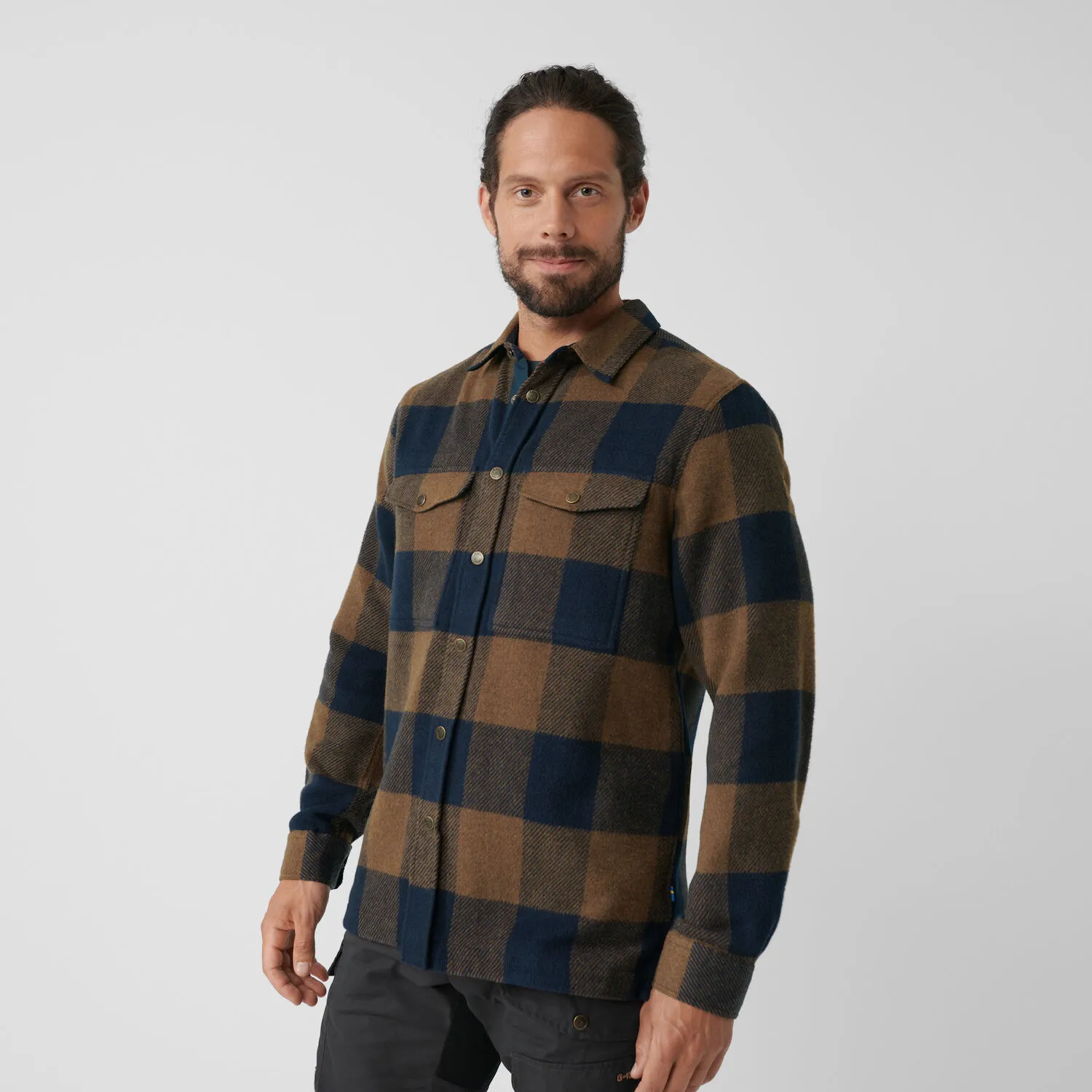 Fjällräven Men&#x27;s Canada Shirt Autumn Leaf-Laurel Green | Buy Fjällräven Men&#x27;s Canada Shirt Autumn Leaf-Laurel Green here | Outnorth