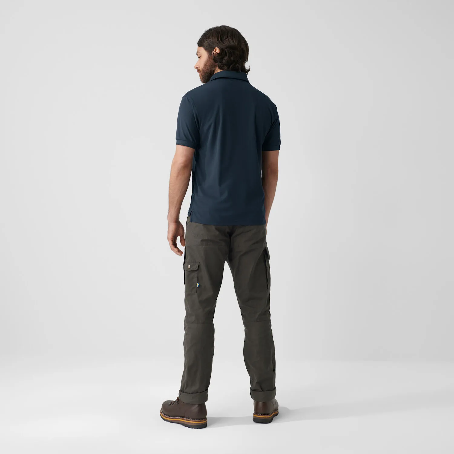 Fjällräven Men&#x27;s Crowley Pique Shirt Alpine Blue | Buy Fjällräven Men&#x27;s Crowley Pique Shirt Alpine Blue here | Outnorth