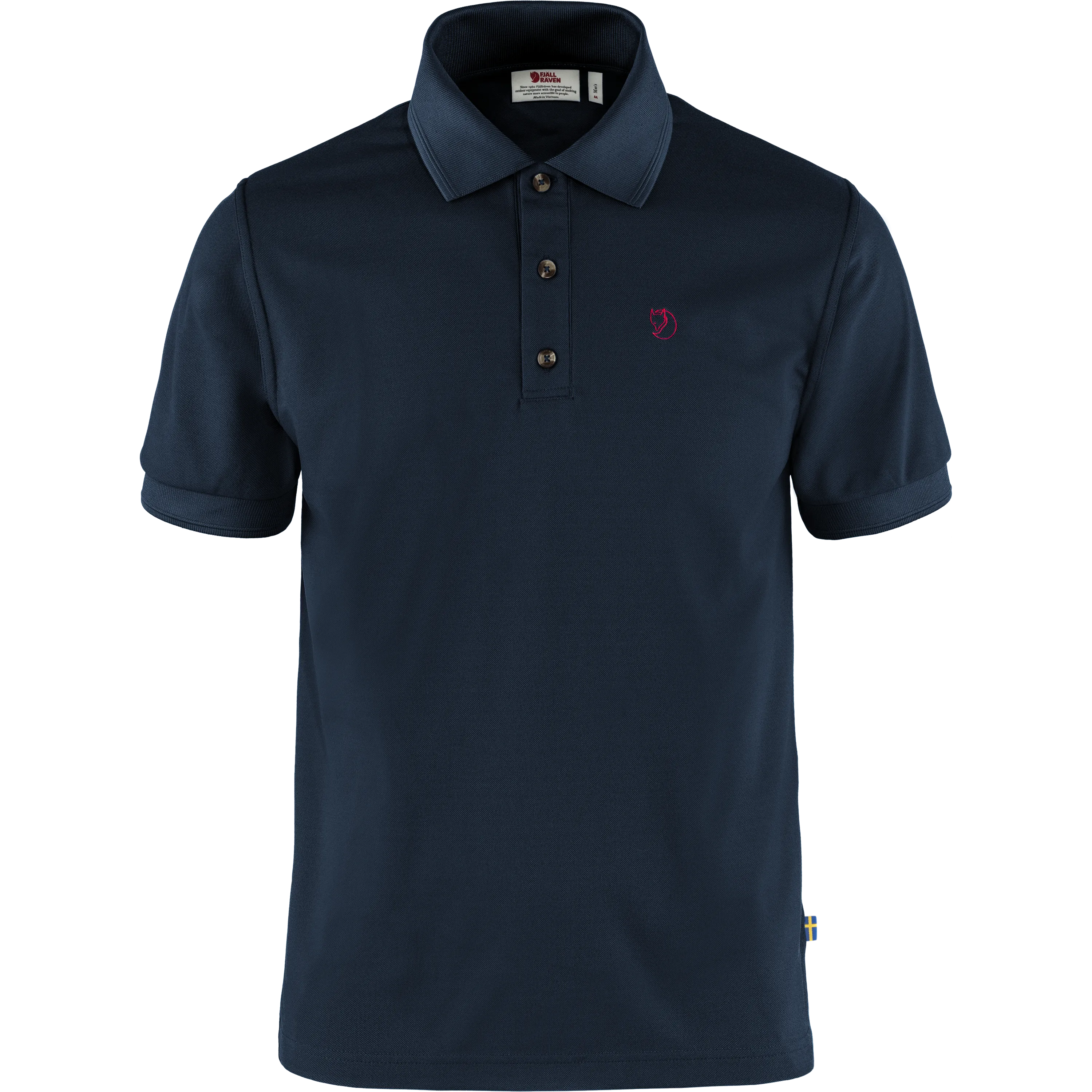 Fjällräven Men&#x27;s Crowley Pique Shirt Blueblack | Buy Fjällräven Men&#x27;s Crowley Pique Shirt Blueblack here | Outnorth