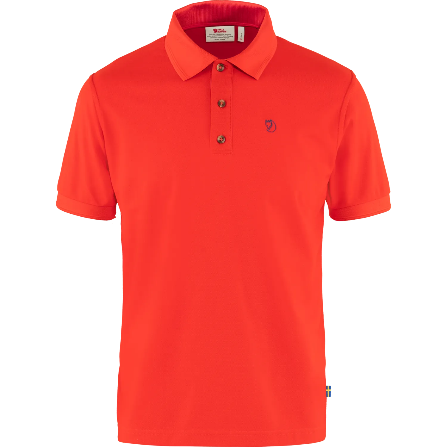 Fjällräven Men&#x27;s Crowley Pique Shirt True Red | Buy Fjällräven Men&#x27;s Crowley Pique Shirt True Red here | Outnorth