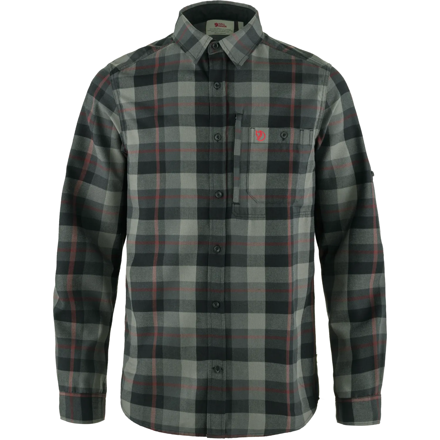 Fjällräven Men&#x27;s Fjällglim Shirt Black-Grey | Buy Fjällräven Men&#x27;s Fjällglim Shirt Black-Grey here | Outnorth