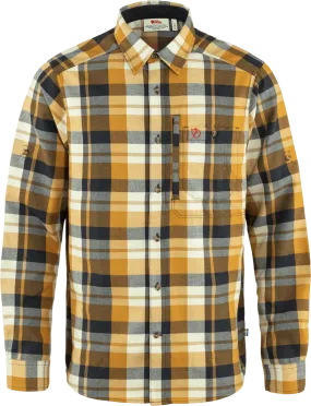 Fjällräven Men&#x27;s Fjällglim Shirt Buckwheat Brown-Dark Navy | Buy Fjällräven Men&#x27;s Fjällglim Shirt Buckwheat Brown-Dark Navy here | Outnorth