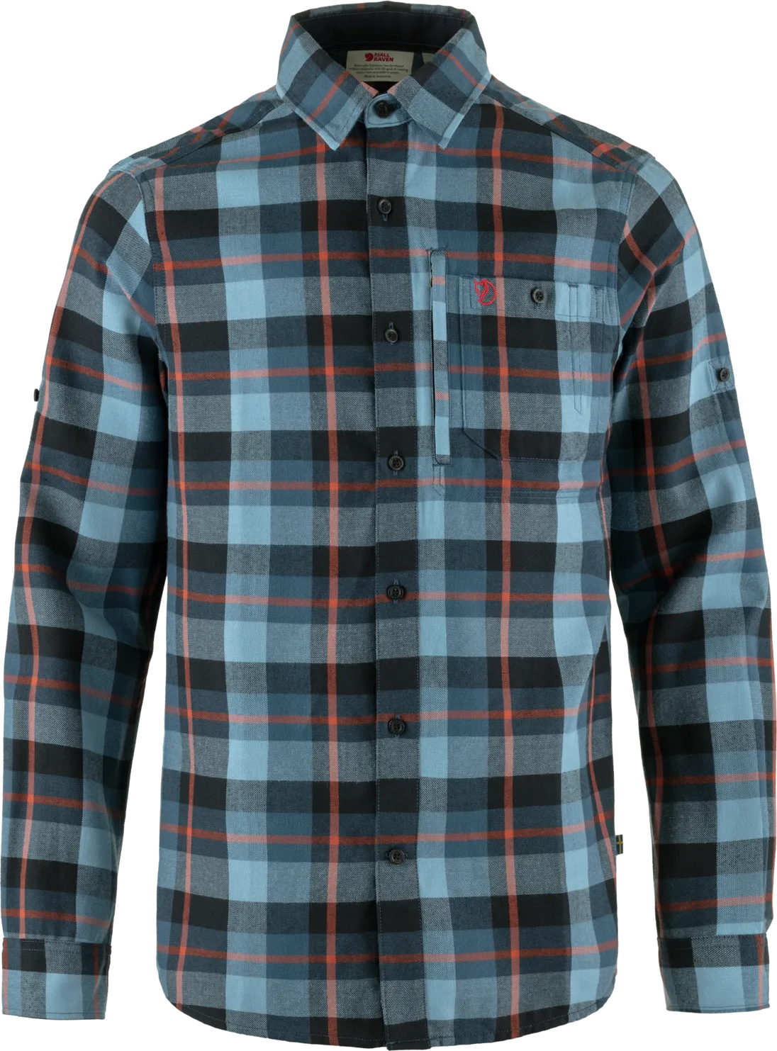 Fjällräven Men&#x27;s Fjällglim Shirt Indigo Blue-Dawn Blue | Buy Fjällräven Men&#x27;s Fjällglim Shirt Indigo Blue-Dawn Blue here | Outnorth