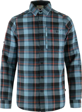 Fjällräven Men&#x27;s Fjällglim Shirt Indigo Blue-Dawn Blue | Buy Fjällräven Men&#x27;s Fjällglim Shirt Indigo Blue-Dawn Blue here | Outnorth