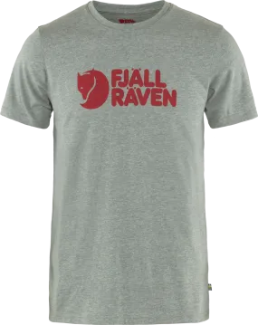 Fjällräven Men&#x27;s Fjällräven Logo T-shirt Grey Melange | Buy Fjällräven Men&#x27;s Fjällräven Logo T-shirt Grey Melange here | Outnorth