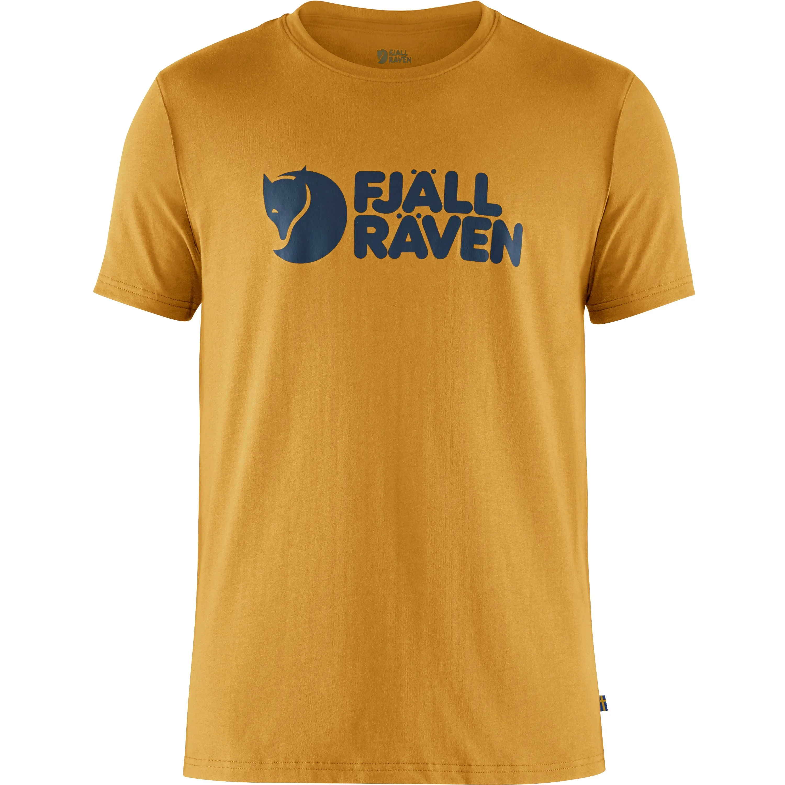 Fjällräven Men&#x27;s Fjällräven Logo T-shirt Ochre | Buy Fjällräven Men&#x27;s Fjällräven Logo T-shirt Ochre here | Outnorth
