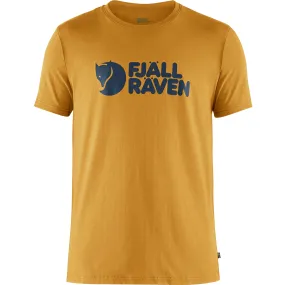 Fjällräven Men&#x27;s Fjällräven Logo T-shirt Ochre | Buy Fjällräven Men&#x27;s Fjällräven Logo T-shirt Ochre here | Outnorth