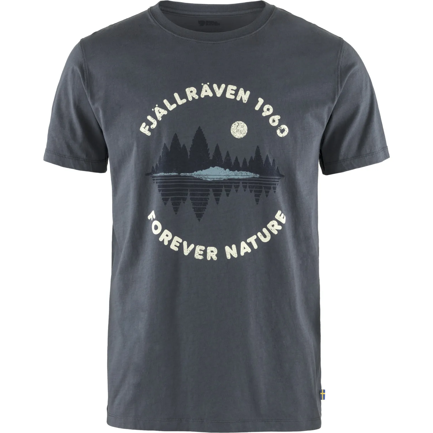 Fjällräven Men&#x27;s Forest Mirror T-shirt Navy | Buy Fjällräven Men&#x27;s Forest Mirror T-shirt Navy here | Outnorth
