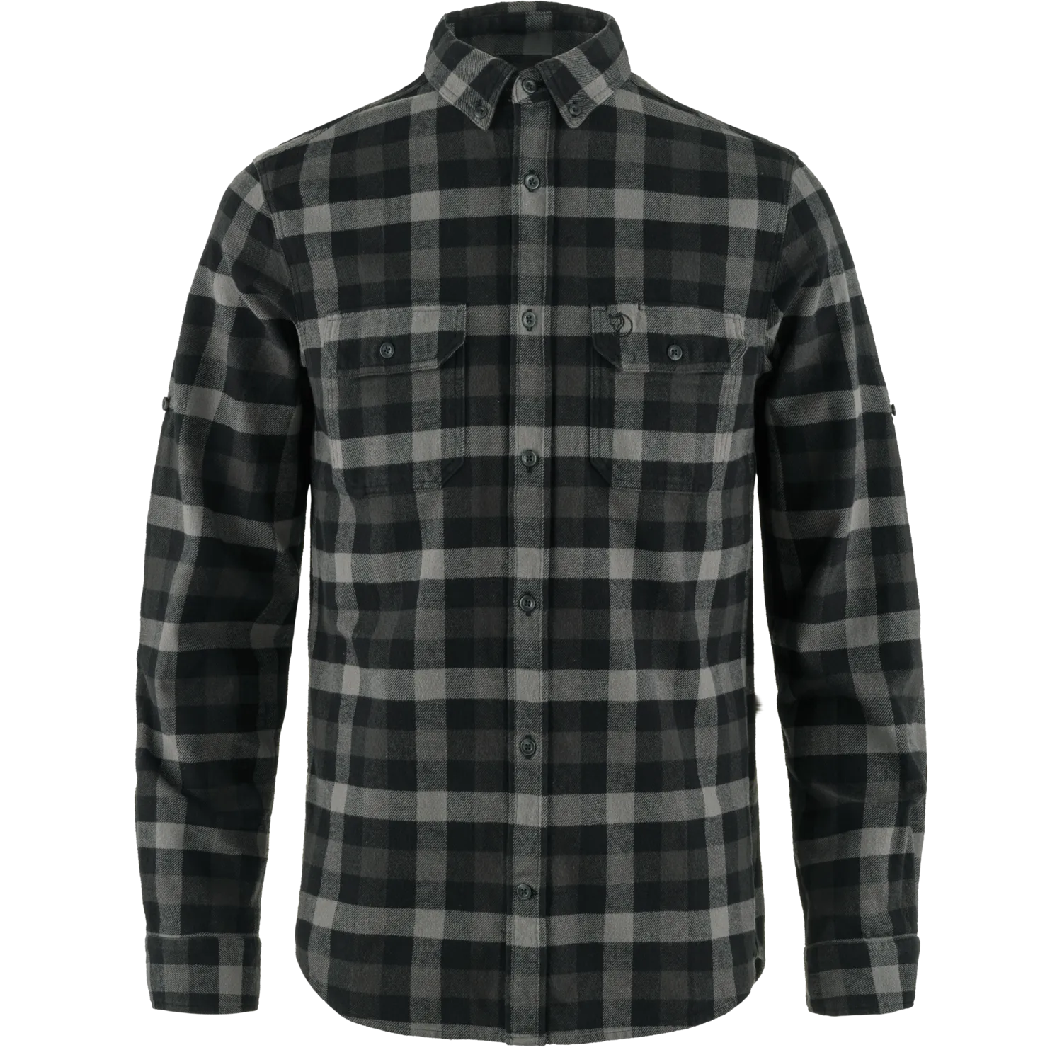 Fjällräven Men&#x27;s Skog Shirt Black-Grey | Buy Fjällräven Men&#x27;s Skog Shirt Black-Grey here | Outnorth