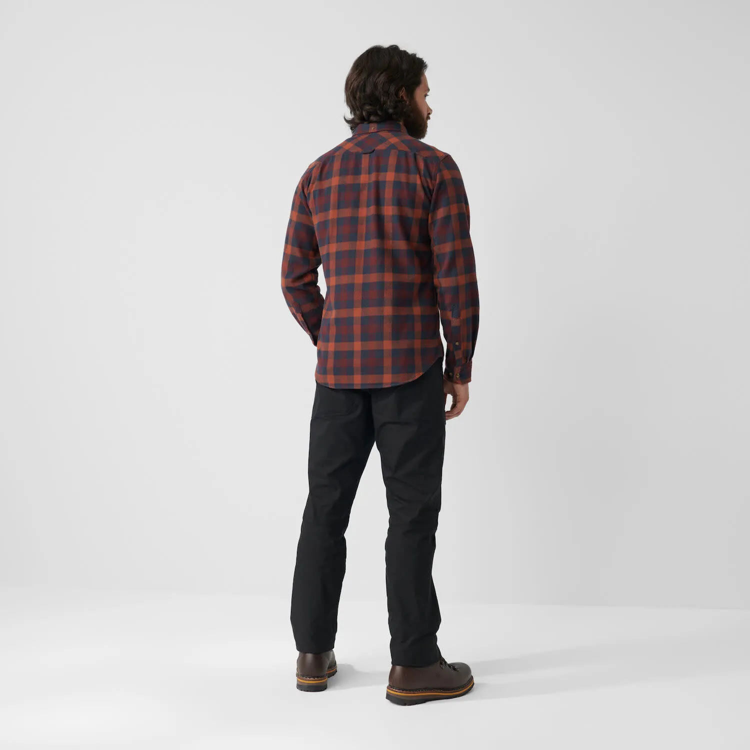 Fjällräven Men&#x27;s Skog Shirt Black-Grey | Buy Fjällräven Men&#x27;s Skog Shirt Black-Grey here | Outnorth