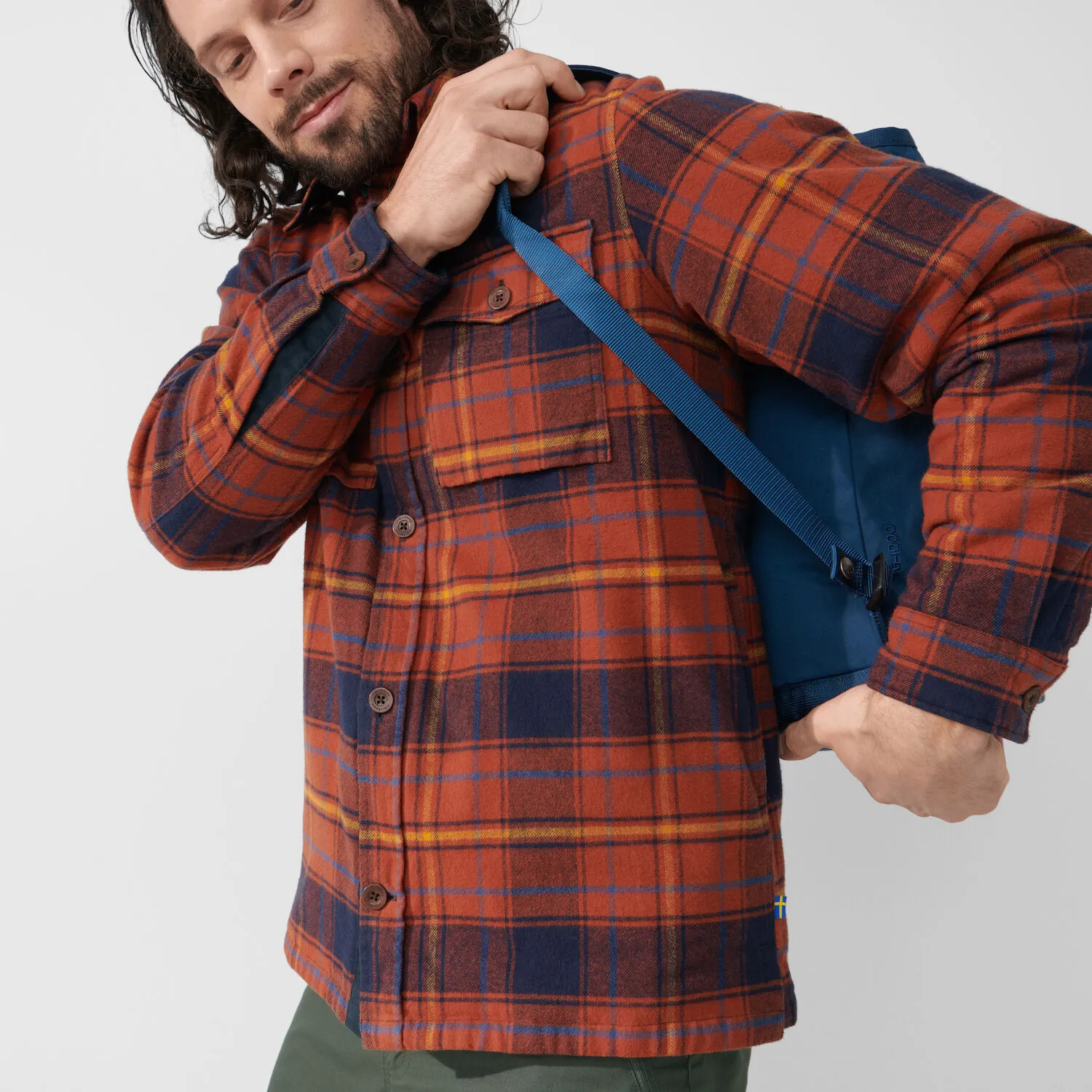 Fjällräven Men&#x27;s Övik Lite Padded Shirt Dark Navy/Dark Navy | Buy Fjällräven Men&#x27;s Övik Lite Padded Shirt Dark Navy/Dark Navy here | Outnorth