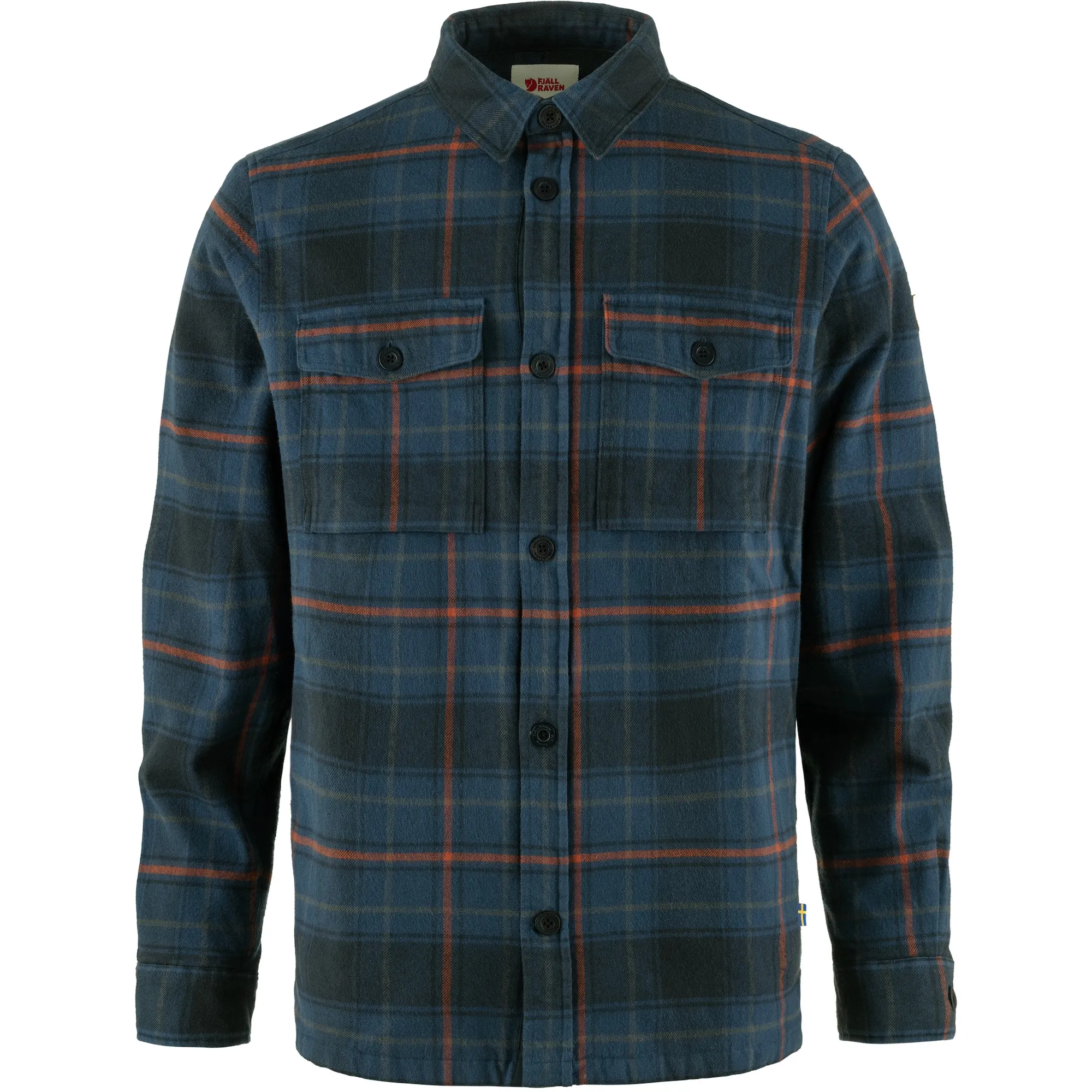 Fjällräven Men&#x27;s Övik Lite Padded Shirt Dark Navy/Indigo Blue | Buy Fjällräven Men&#x27;s Övik Lite Padded Shirt Dark Navy/Indigo Blue here | Outnorth