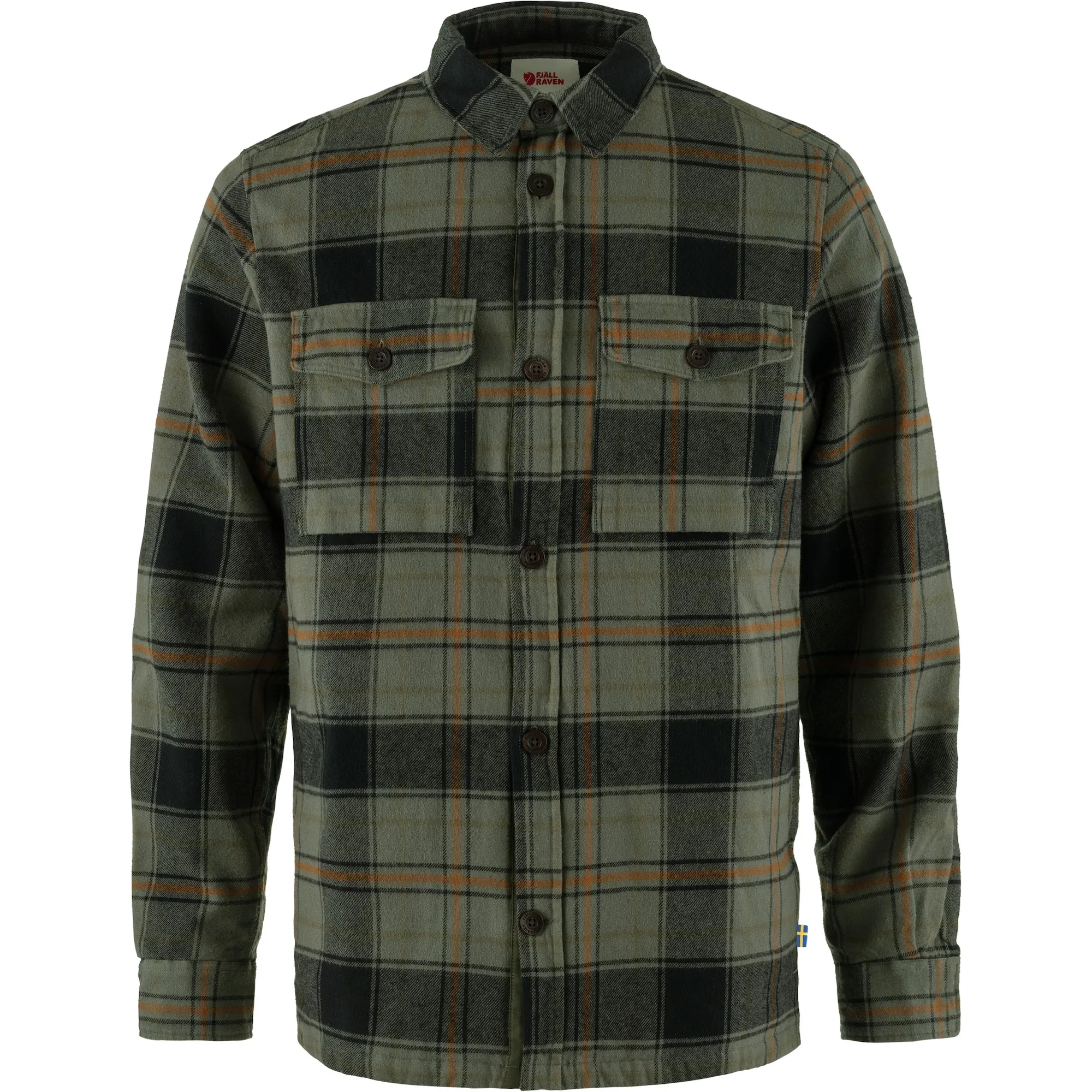 Fjällräven Men&#x27;s Övik Lite Padded Shirt Deep Forest/Black | Buy Fjällräven Men&#x27;s Övik Lite Padded Shirt Deep Forest/Black here | Outnorth