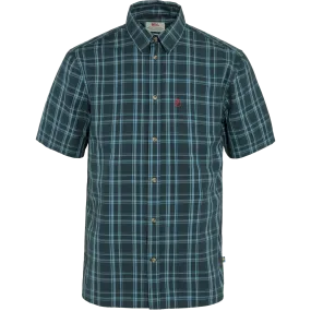 Fjällräven Men&#x27;s Övik Lite Shirt Short Sleeve Dark Navy-Dawn Blue | Buy Fjällräven Men&#x27;s Övik Lite Shirt Short Sleeve Dark Navy-Dawn Blue here | Outnorth