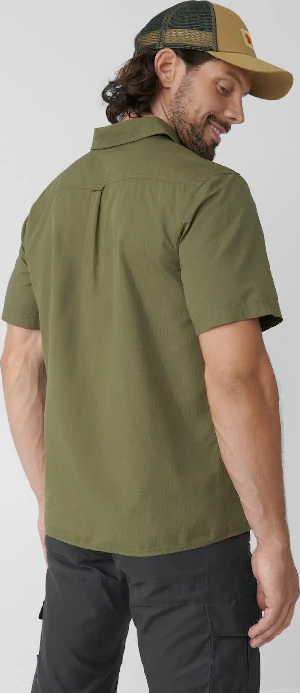 Fjällräven Men&#x27;s Övik Lite Shirt Short Sleeve Uncle Blue | Buy Fjällräven Men&#x27;s Övik Lite Shirt Short Sleeve Uncle Blue here | Outnorth