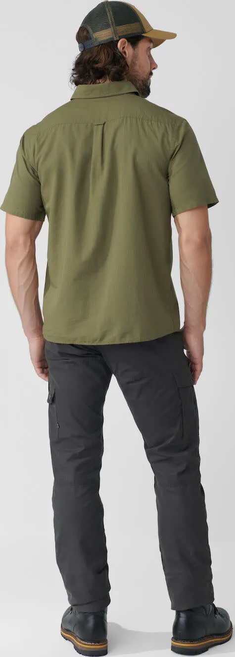 Fjällräven Men&#x27;s Övik Lite Shirt Short Sleeve Uncle Blue | Buy Fjällräven Men&#x27;s Övik Lite Shirt Short Sleeve Uncle Blue here | Outnorth