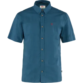 Fjällräven Men&#x27;s Övik Lite Shirt Short Sleeve Uncle Blue | Buy Fjällräven Men&#x27;s Övik Lite Shirt Short Sleeve Uncle Blue here | Outnorth