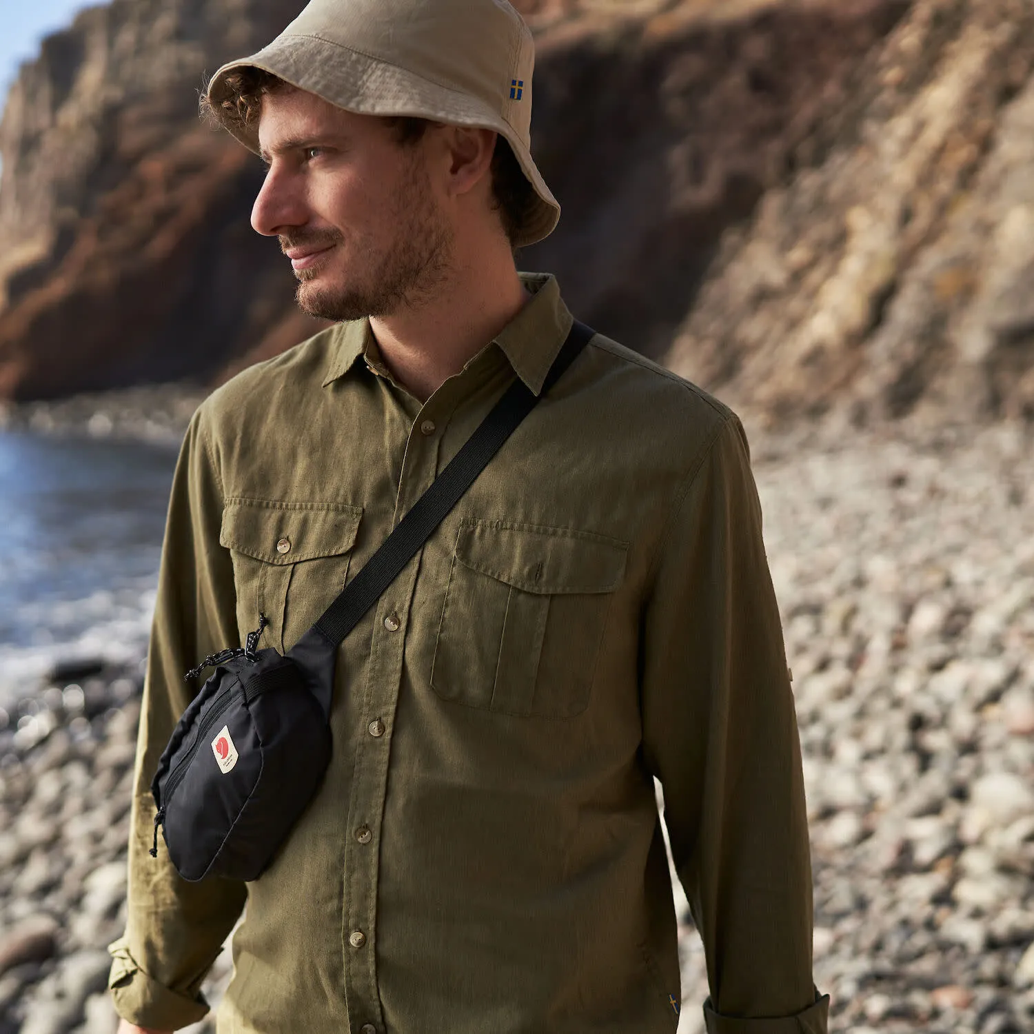 Fjällräven Men&#x27;s Övik Travel Long Sleeved Shirt Green | Buy Fjällräven Men&#x27;s Övik Travel Long Sleeved Shirt Green here | Outnorth