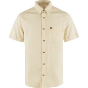 Fjällräven Men&#x27;s Övik Travel Shirt Short Sleeve Chalk White | Buy Fjällräven Men&#x27;s Övik Travel Shirt Short Sleeve Chalk White here | Outnorth