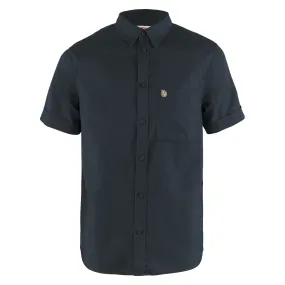 Fjällräven Men&#x27;s Övik Travel Shirt Short Sleeve Dark Navy | Buy Fjällräven Men&#x27;s Övik Travel Shirt Short Sleeve Dark Navy here | Outnorth