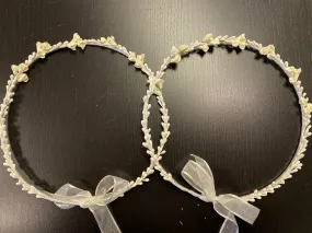 French porcelain ivory flowers