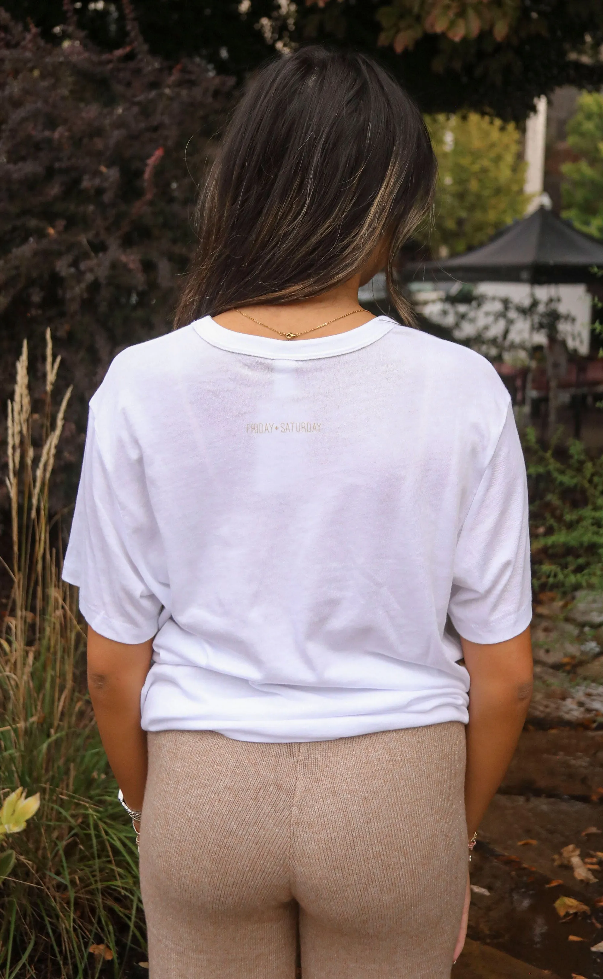 friday   saturday: girl dinner t shirt