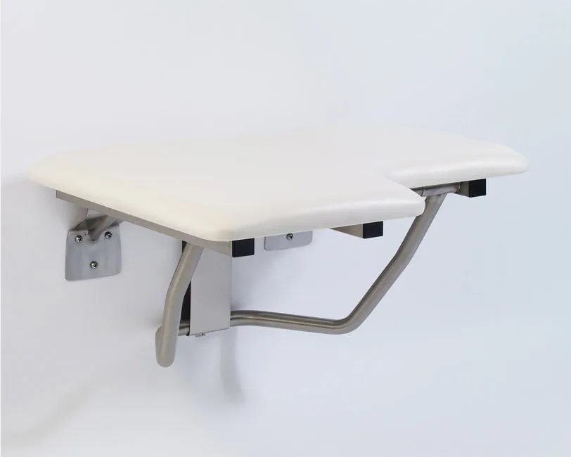 GBC 500 - Right Hand Padded Folding Shower Seat