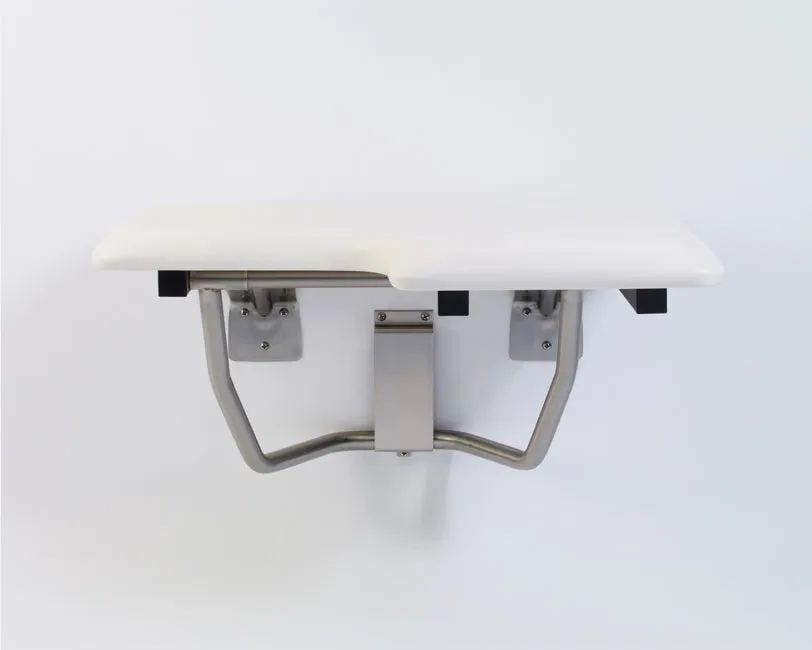 GBC 501 - Left Hand Padded Folding Shower Seat