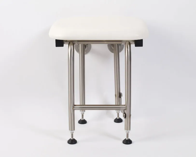 GBC 503Leg - JR Rectangle Padded Folding Shower Seat