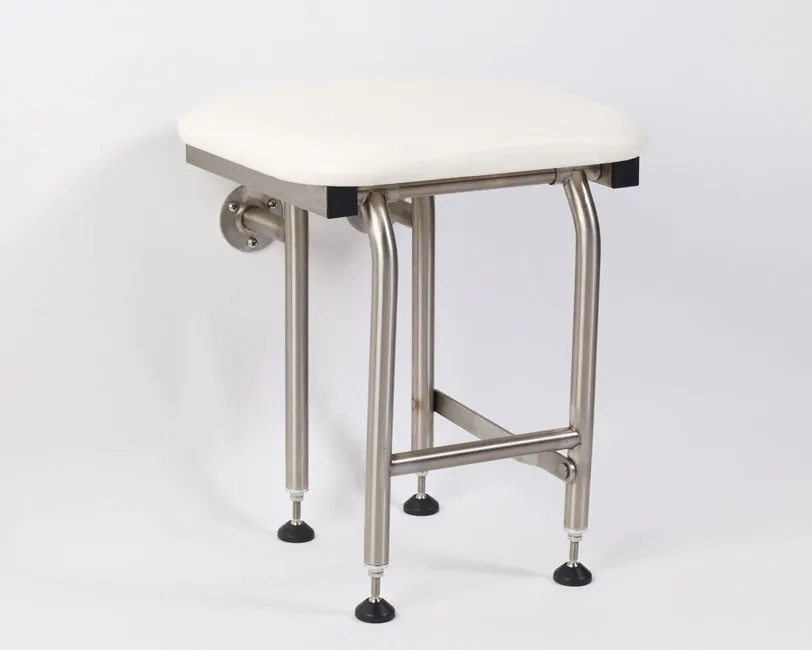 GBC 503Leg - JR Rectangle Padded Folding Shower Seat