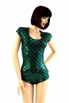 Green Dragon Scale Romper