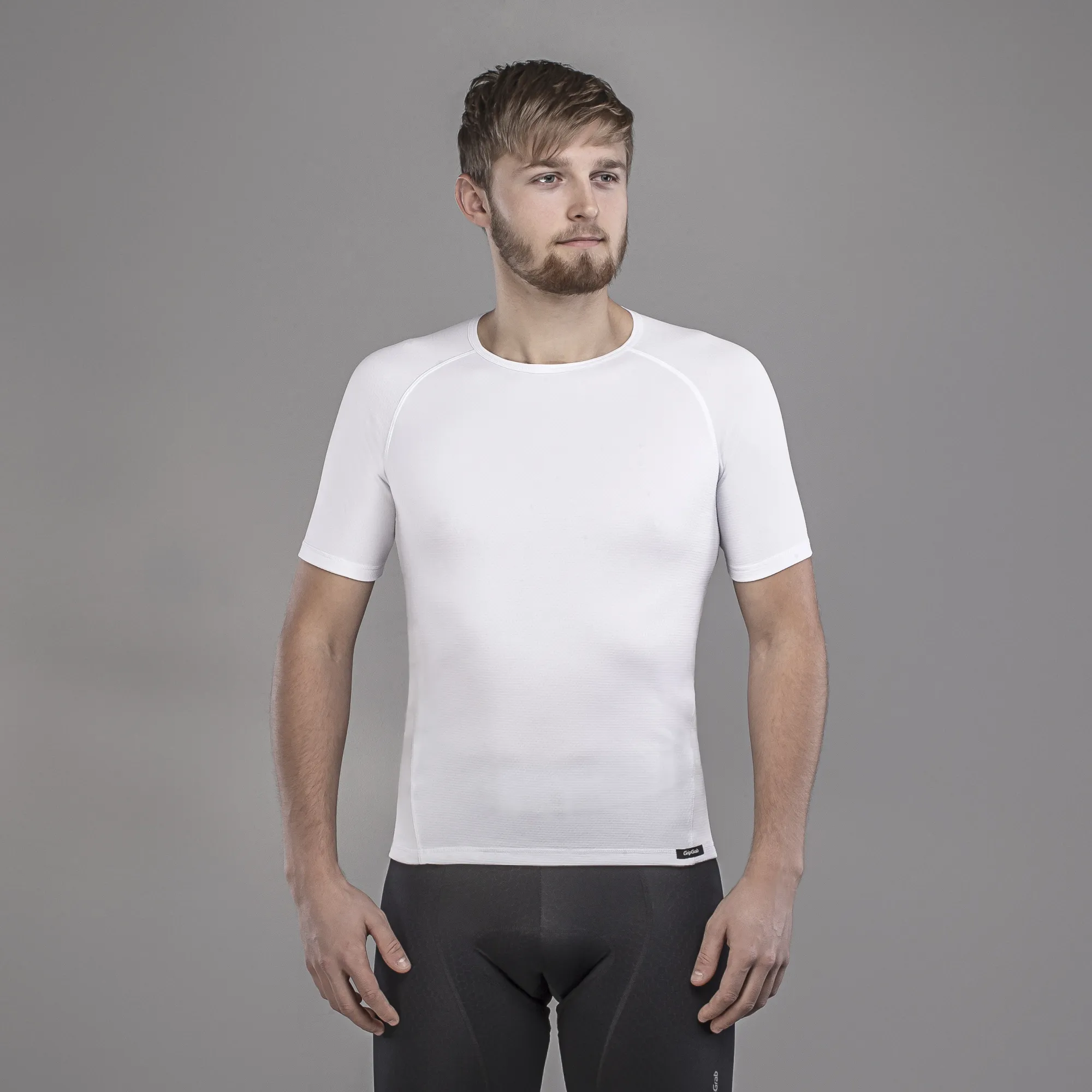 Gripgrab Men&#x27;s Ride Thermal Short Sleeve Base White | Buy Gripgrab Men&#x27;s Ride Thermal Short Sleeve Base White here | Outnorth