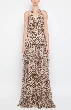 HALTER SLIP MAXI DRESS