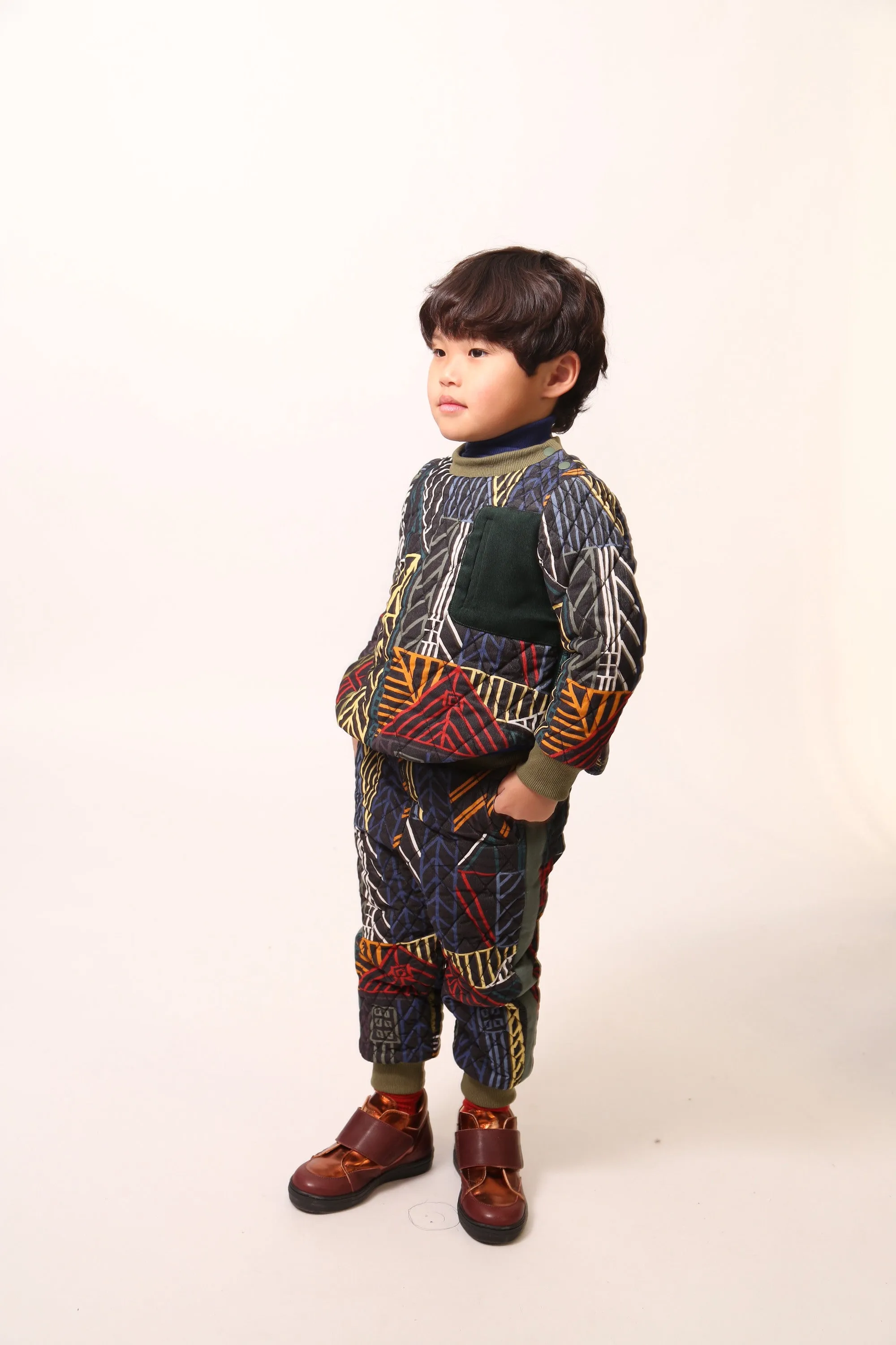 HARLEQUIN PADDED TRACK PANTS