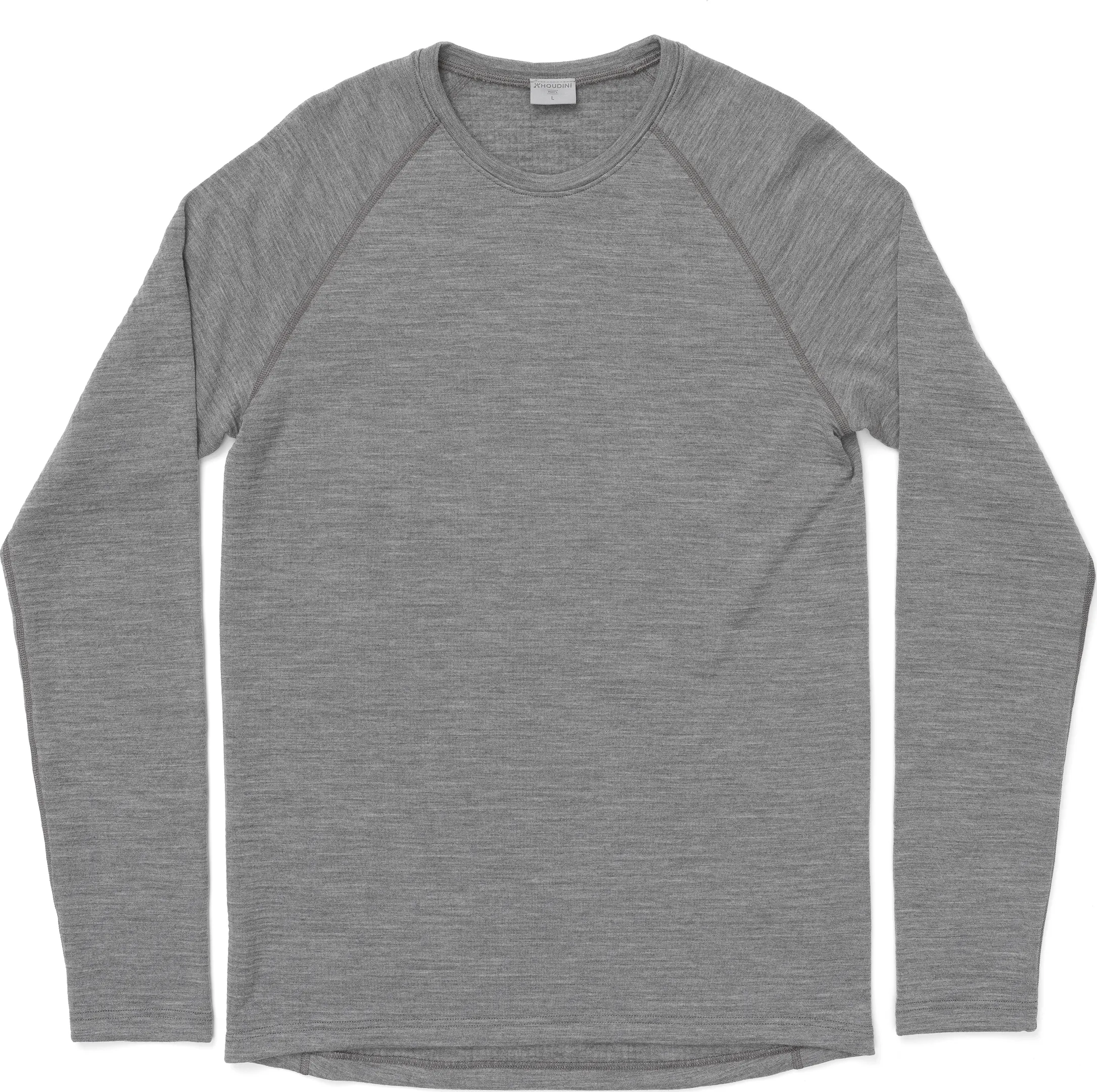 Houdini Men&#x27;s Desoli Thermal Crew College Grey | Buy Houdini Men&#x27;s Desoli Thermal Crew College Grey here | Outnorth