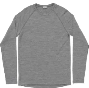 Houdini Men&#x27;s Desoli Thermal Crew College Grey | Buy Houdini Men&#x27;s Desoli Thermal Crew College Grey here | Outnorth
