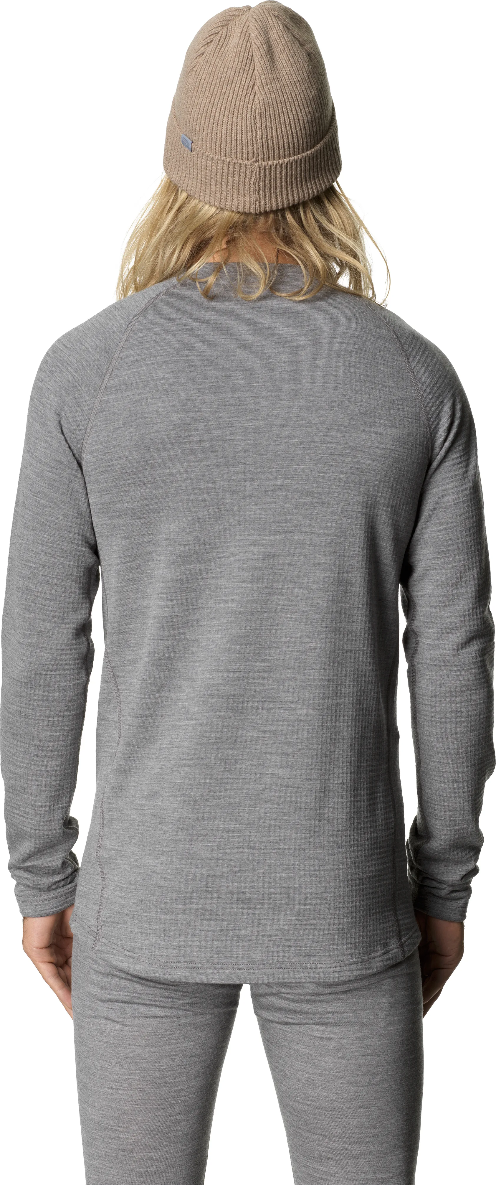 Houdini Men&#x27;s Desoli Thermal Crew College Grey | Buy Houdini Men&#x27;s Desoli Thermal Crew College Grey here | Outnorth