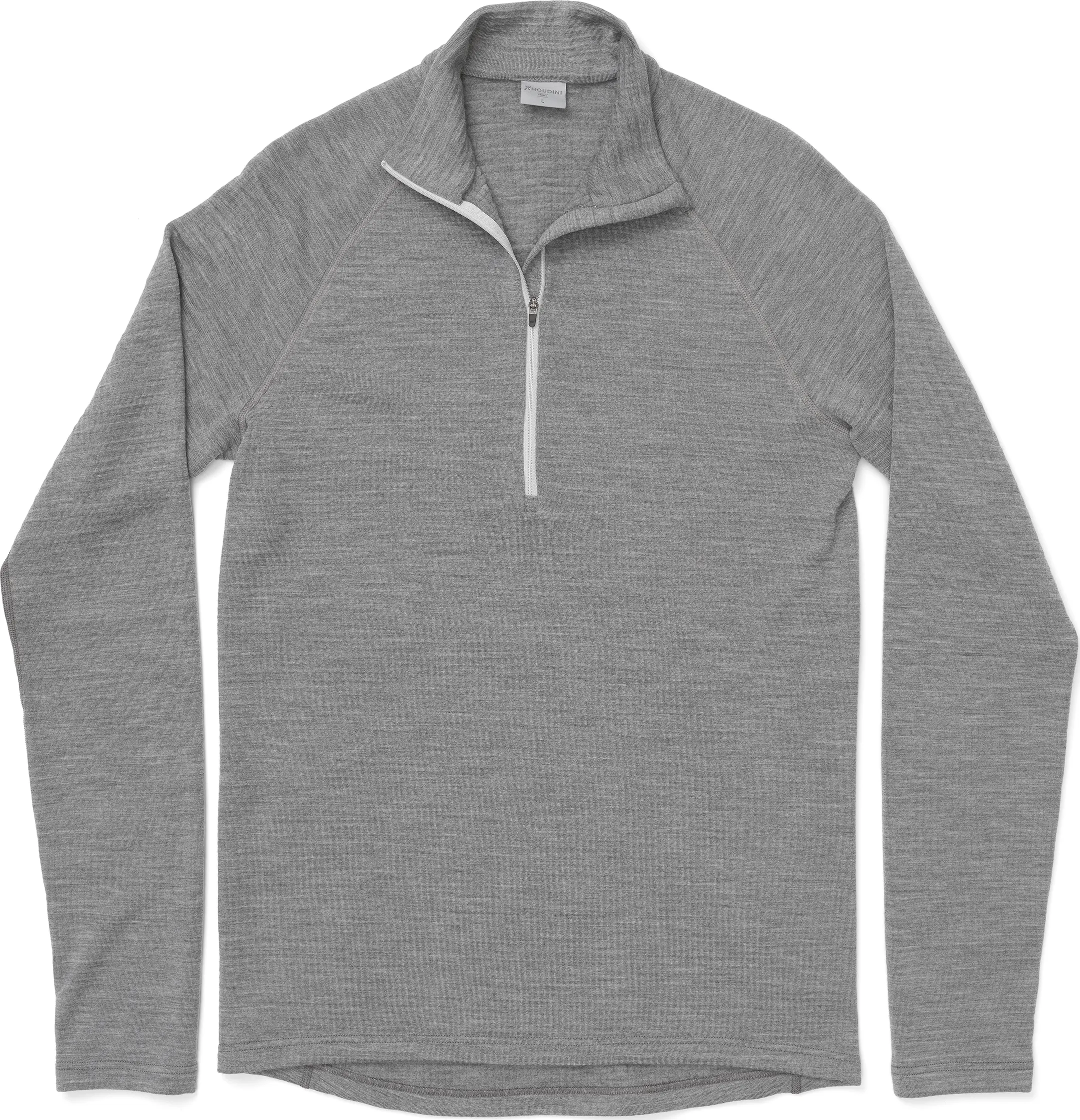Houdini Men&#x27;s Desoli Thermal Half Zip College Grey | Buy Houdini Men&#x27;s Desoli Thermal Half Zip College Grey here | Outnorth