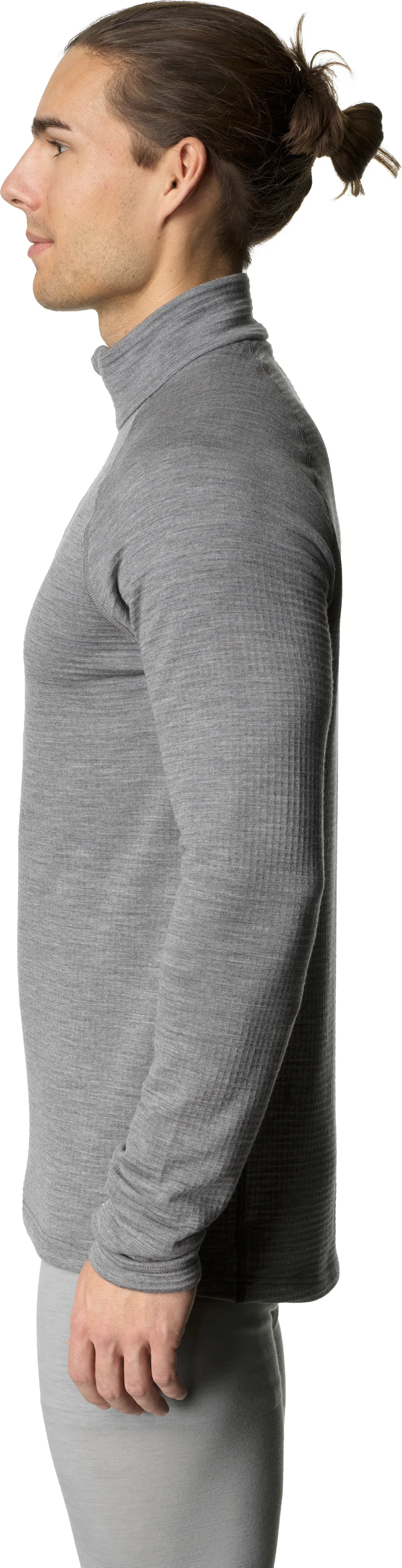 Houdini Men&#x27;s Desoli Thermal Half Zip College Grey | Buy Houdini Men&#x27;s Desoli Thermal Half Zip College Grey here | Outnorth